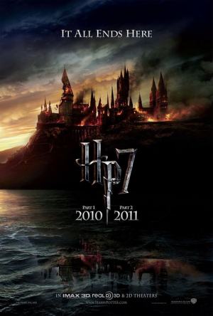 harry potter and the deathly hallows dvd cover art. harry potter 7 dvd cover.