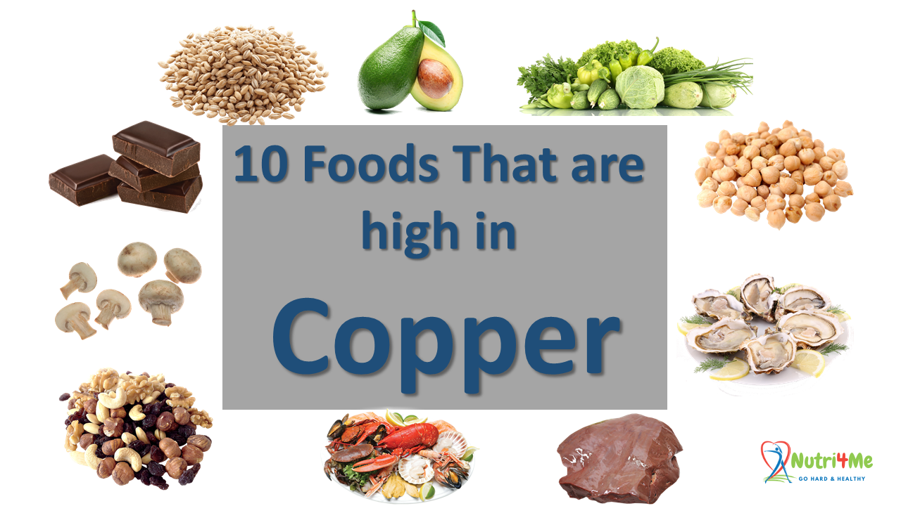 10 Foods that are high in copper