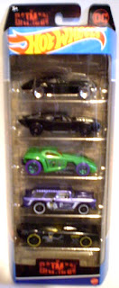 Hot Wheels The Batman Five Pack