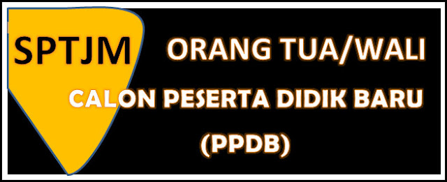 SPTJM PPDB Tahun 2023