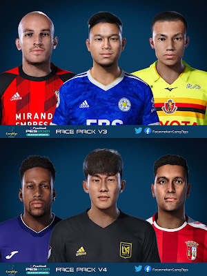 PES 2021 FacePack V3 & V4 by CongNgo