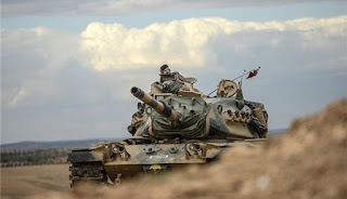 Militer Turki Kembali Serang Pasukan Asad Dan YPG Di Aleppo Utara