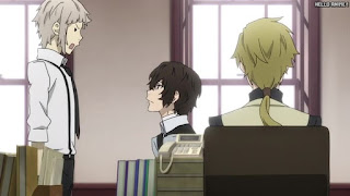 文スト 1期12話 太宰治 Dazai 文豪ストレイドッグス アニメ Bungo Stray Dogs Episode 12