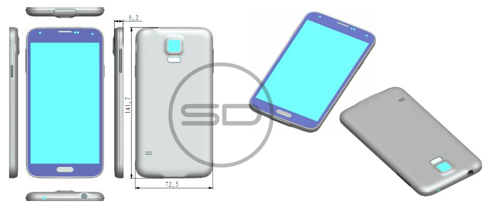 Samsung Galaxy S5 Design Details