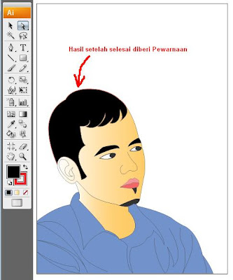 tracing foto dengan illustrator