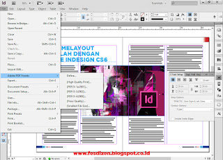 Cara Melayout Majalah dengan Adobe InDesign CS6