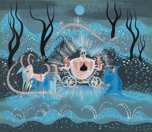 Cinderella concept art by Mary Blair