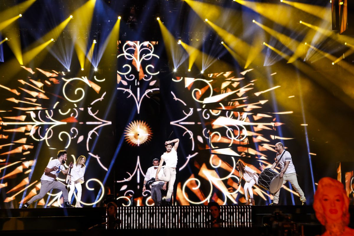 Primer ensayo de Grecia en Eurovisión 2016