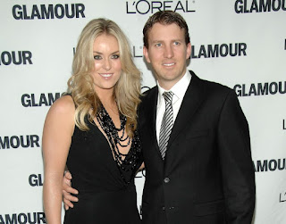 Lindsey Vonn with her ex-husband Thomas Vonn