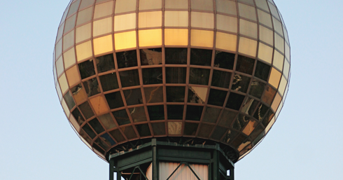 Sunsphere in Knoxville, Tennessee