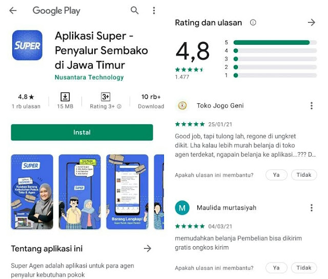 Cara mudah belanja kebutuhan sehari-hari