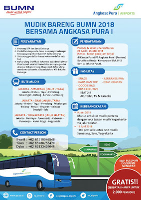 Mudik Gratis Angkasa Pura