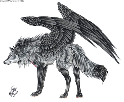Winged_Tribal_Wolf_Tattoos_by_huskie666