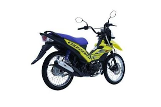 Desain tak biasa, motor bebek trail Suzuki siap libas jalanan offrod