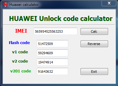 Huawei Unlock Code Calculator Tool Latest Version Download Free