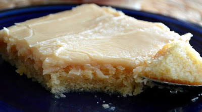 PEANUT BUTTER TEXAS SHEET CAKE WITH PEANUT BUTTER ICING