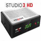 VISIONSAT STUDIO 3 HD PRIMEIRA ATUALIZAÇÃO V.118 - 24/01/2018