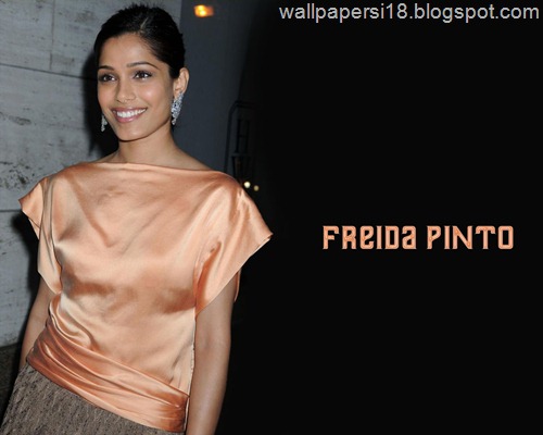 Freida Pinto Cute Smile Photos Gallery