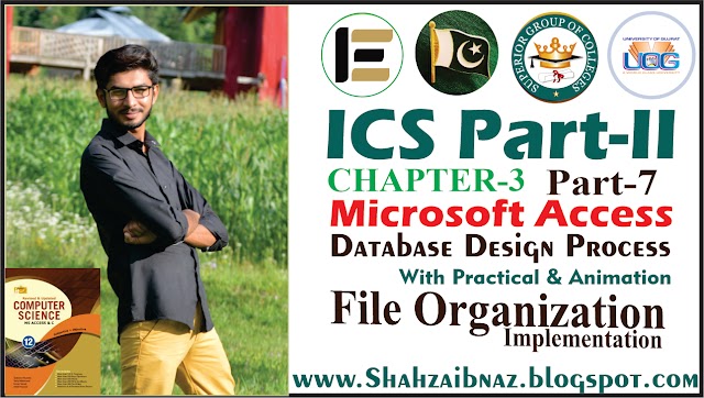ICS Part 2 Chapter 3 Database Design Process File Organization and Implementation