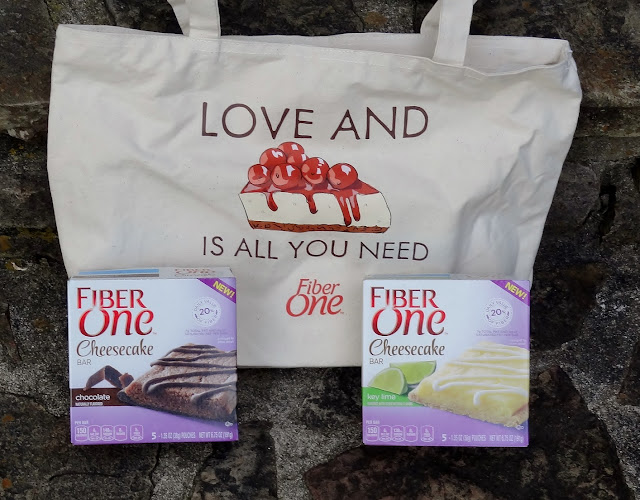 Fiber One Cheesecake bars tote and new flavors #giveaway