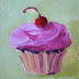 Cupcake Love Contemporary Food Paintings by Arizona Artist Amy Whitehouse