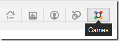 Google games tab