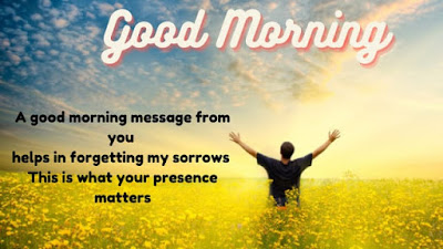 special good morning message