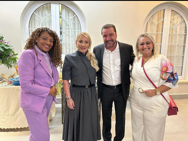 COMENDA MADEIRA MAMORÉ - Vereadora Márcia Socorristas Animais participa de homenagem à mulheres