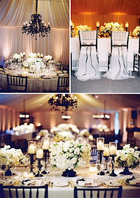 Black and White Wedding Theme