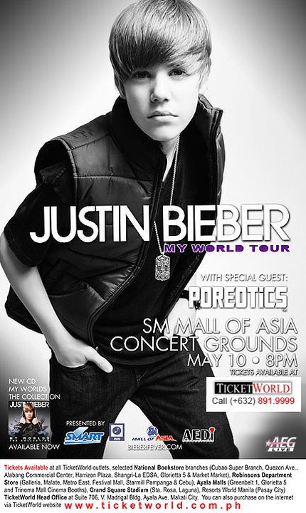 UPDATE: Justin Bieber live in the philippines Ticket Update, posters out now 