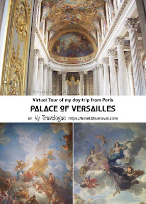 Virtual Tour of my daytrip from Paris to Palace of Versailles Pinterest