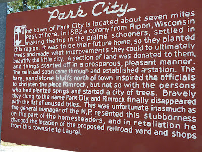 sign about Park City