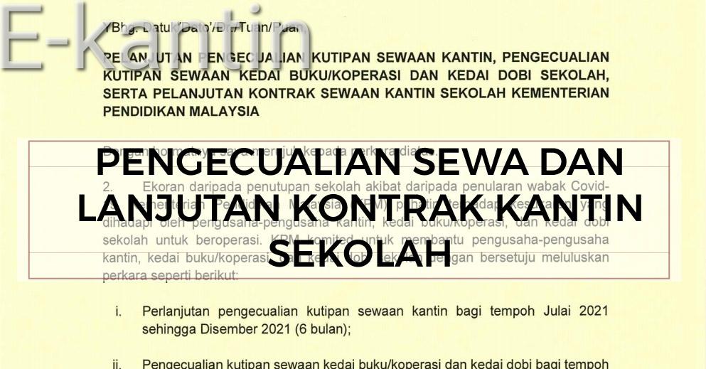 Surat Keputusan Tender Kantin