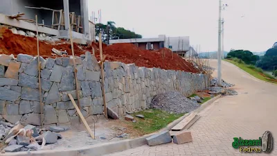 Muro de Arrimo em Santo Antônio do Jardim. Construção de Muros com Custo  Baixo