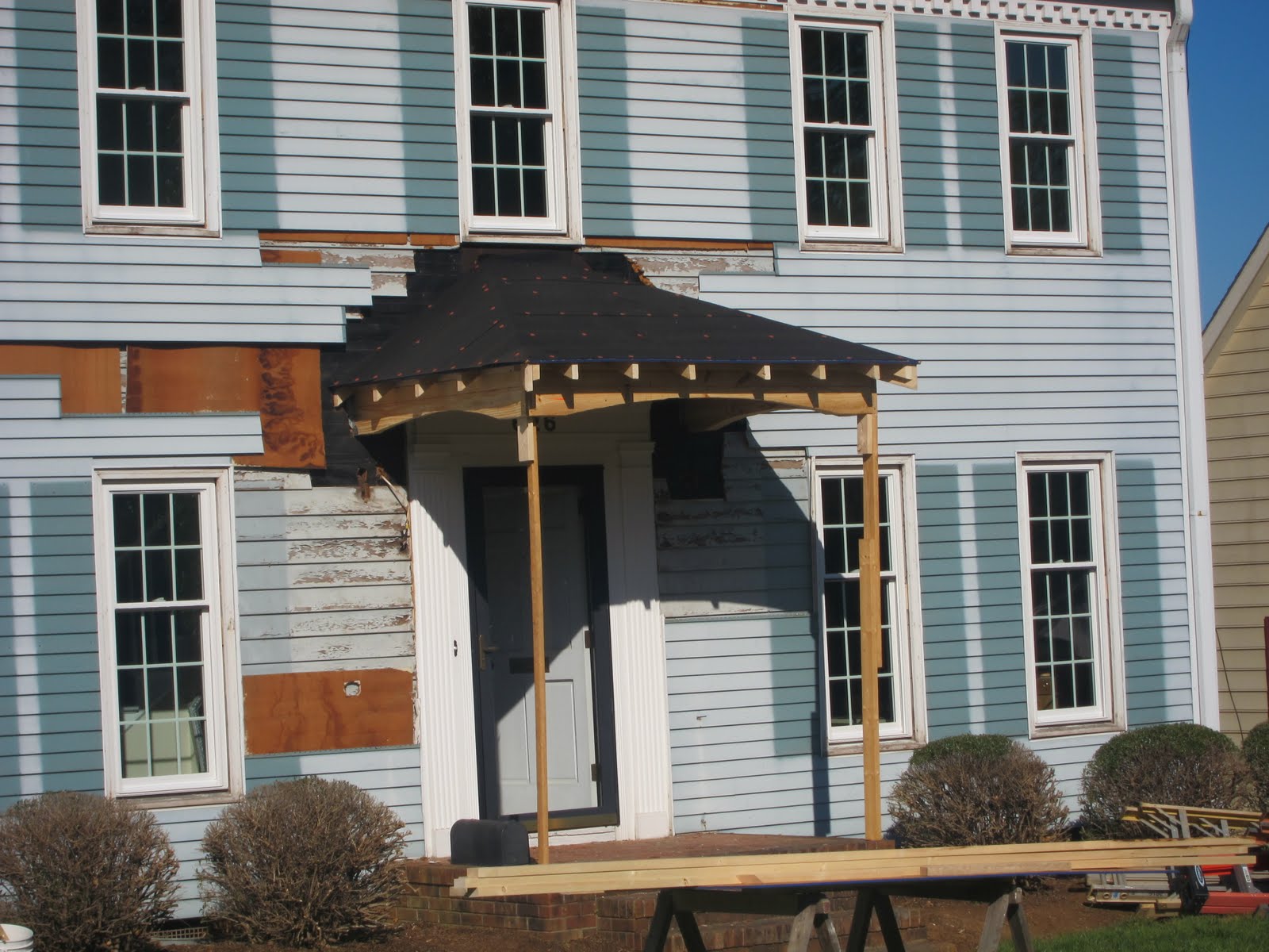 Front Porch Roof Overhang