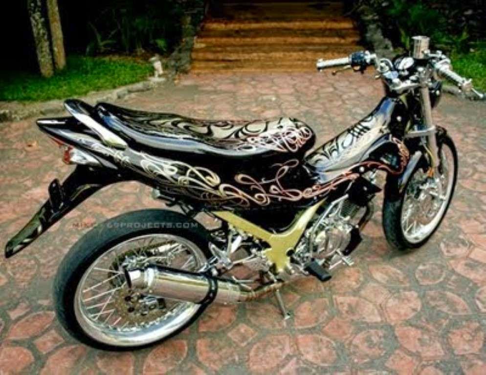 Gambar Modifikasi Motor Satria FU Paling Keren 