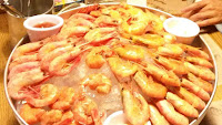 Shrimps Platte für 4 Personen