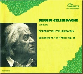 Tchaikovsky 4 Celibidsche Artist
