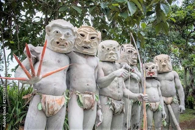 Homens-de-lama-Asaro-Goroka-Papua-Nova-Guiné