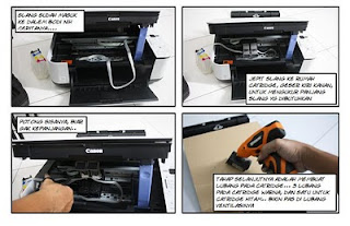 Cara Memasang Infus Printer Canon Mp 287