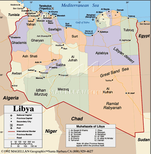 Government and Taxes: Unrest in MidEast-Africa 2: Libya rebellion