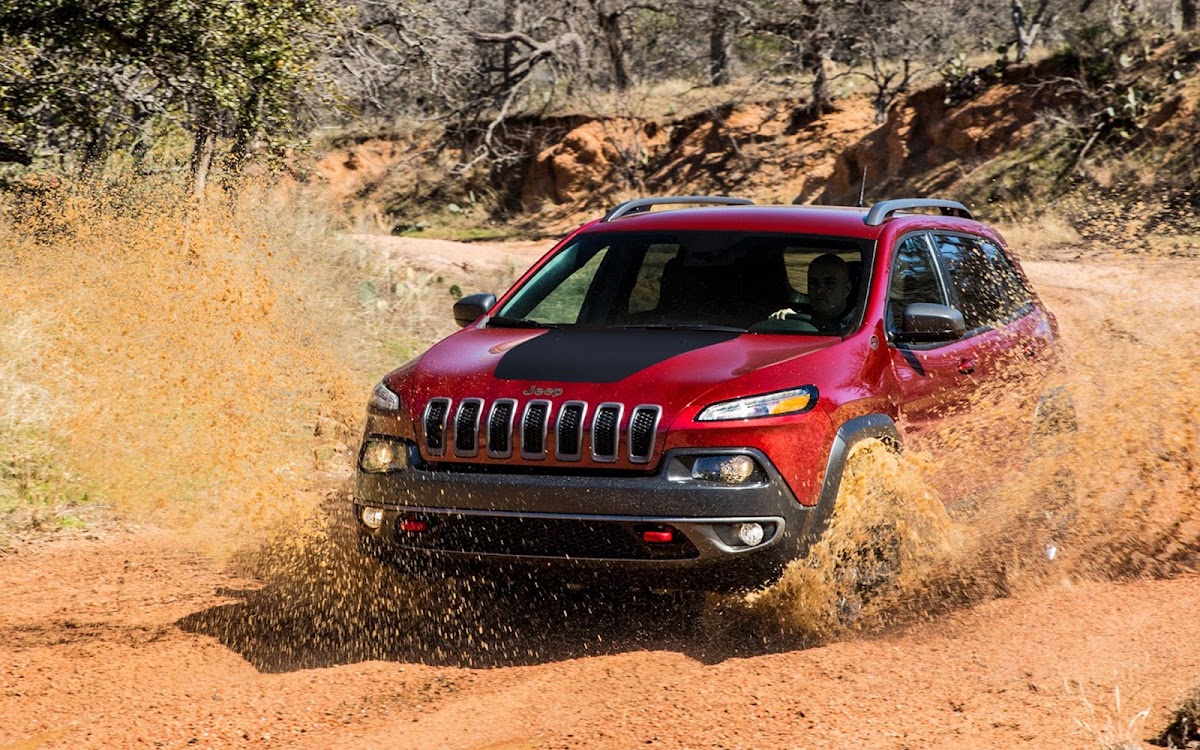 2014 Jeep Cherokee Widescreen HD Wallpaper 5