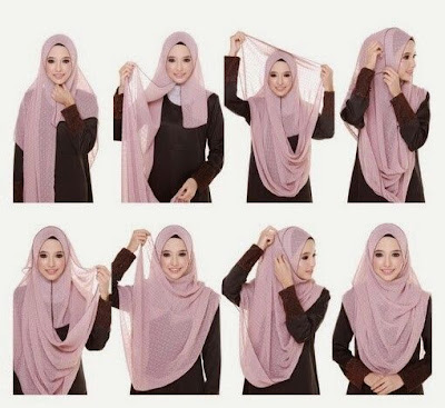 Tutorial Hijab Modern