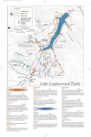 Lake Leatherwood Trail Map