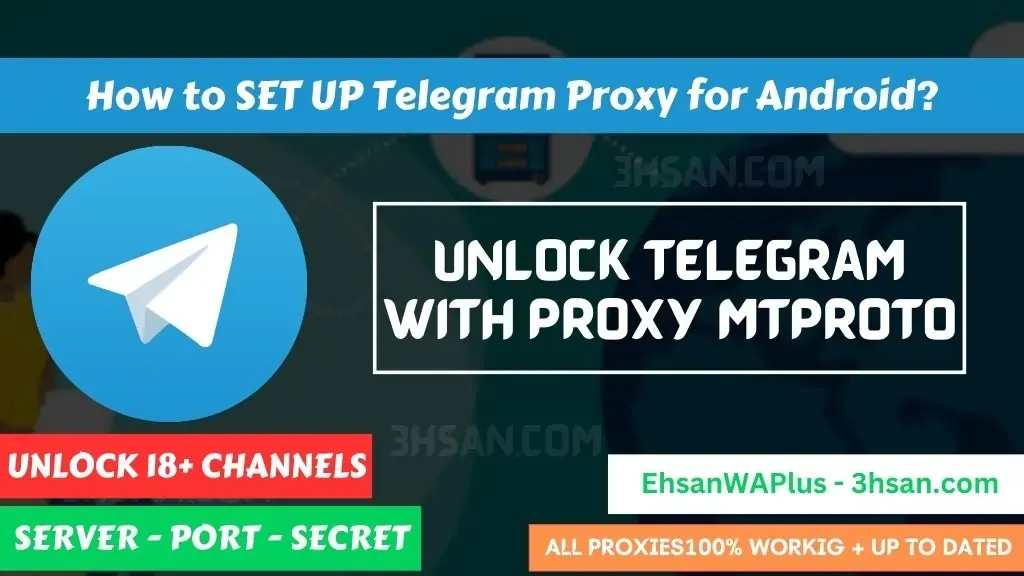 How To Fix Telegram is not Connecting Problem! Telegram Updated Proxy