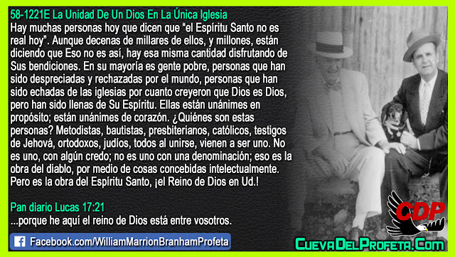 Pobres, despreciados, rechazados pero gozando sus bendiciones - William Branham en Español