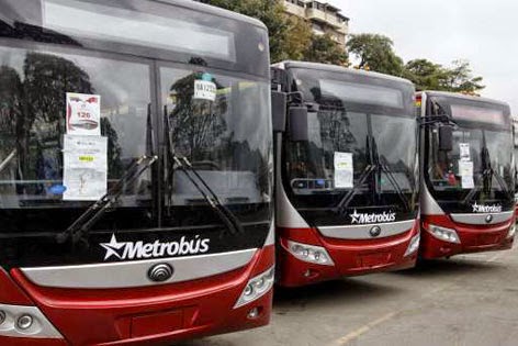 Ruta 421 de Metrobús Bellas Artes-San Bernardino temporalmente desviada por simulacro de desalojo