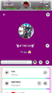 BBM MOD Grape RainBow v3.1.0.13 APK Terbaru 2016 1