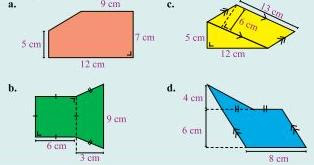 Soal Matematika SD Kelas 6 - Luas Segi Banyak