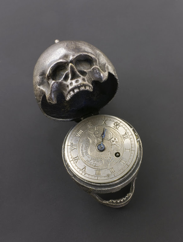 Skull Pocket Watch title=